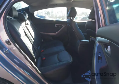 2015 Hyundai Elantra Limited from USA, damaged, VIN KMHDH4AE7FU455257